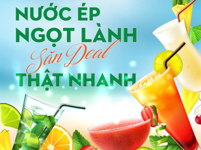 🍊 NƯỚC &Eacute;P NGỌT L&Agrave;NH - SĂN DEAL THẬT NHANH 🍏