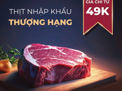 THỊT NHẬP KHẨU THƯỢNG HẠNG GI&Aacute; CHỈ TỪ 49K !